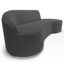 Ver imagem 7 de Sofá Living 3 Lugares 230cm Braço Esquerdo Mozart D06 Bouclê Chumbo - Mpozenato