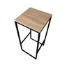 Banqueta G Strassis Design Mdf Sd-3041 Preta - 2