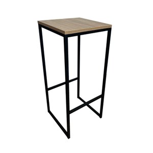 Banqueta G Strassis Design Mdf Sd-3041 Preta