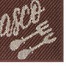 Tapete Área Externa Gourmet Cantinho Do Churrasco Tabaco 65cm x 40cm Antiderrapante - 2