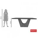 Ver imagem 5 de Conjunto Sala de Jantar Mesa Tampo em MDP e 6 Cadeiras Úrsula Madesa