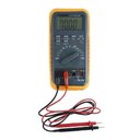 Ver imagem 1 de Multímetro Digital 3/4 Dígitos Corrente Tensão Hfe Capacitância Diodo Portátil Md-390