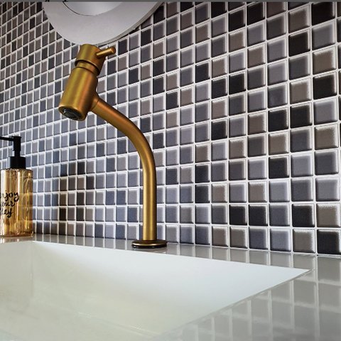 Adesivo para Parede Imprimax Gold Pastilha Mescla Preto 1,22 X 1,00m