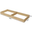 Ver imagem 2 de Módulo Cozinha Nesher Marquesa Kit de Rodapé Multilinha 120x47x10cm Nature - Nesher
