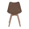KIT - 5 x cadeiras Leda - Nude - 5