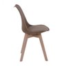 KIT - 5 x cadeiras Leda - Nude - 3