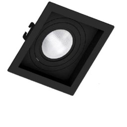 Kit 15x Spot Embutido Recuado Mr16 Preto + Lâmpadas 2700K - 2 Kit 15x Spot Embutido Recuado Mr16 Preto + Lâmpadas 2700K - 2