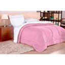 Ver imagem 4 de Coberdrom de Sherpa Soft Rosa Queen Alaska 2,40m x 2,20m Dupla Face