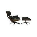 Ver imagem 3 de Poltrona Chaeles Eames Couro Legitimo:preto