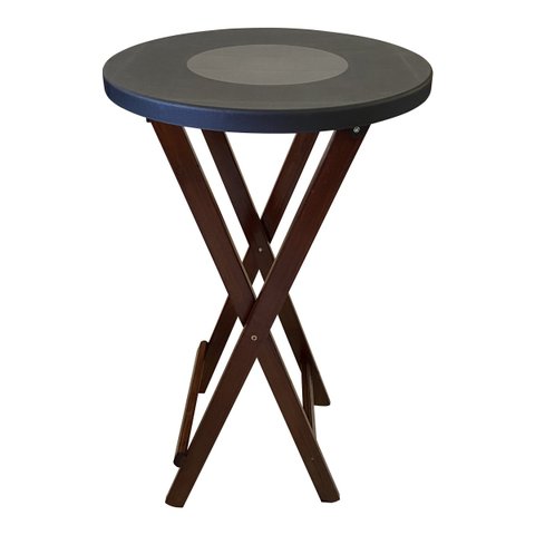 Mesa Bistrô Alta Dobrável de Madeira Linha Guapa 55cm