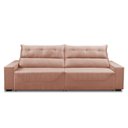 Ver imagem 6 de Sofá Retrátil e Reclinável 5 Lugares 300cm Veludo Antonella Adonai Estofados