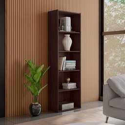 Estante para Livros com 4 Prateleiras 60cm Julia Castanho - Montanaris Decor Md Montanaris Decor - 2