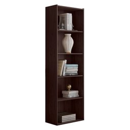 Estante para Livros com 4 Prateleiras 60cm Julia Castanho - Montanaris Decor Md Montanaris Decor - 1