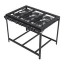 Ver imagem 3 de FOGAO INDUSTRIAL NFI 630-2 GAS GLP