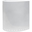 Ver imagem 1 de Arandela Ar-240g com Furos Decorativa para Parede Branco Belly Lustre Bivolt para Iluminação