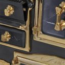 Ver imagem 5 de FOGAO A LENHA N 1 PRINCESS PRETO GOLD COM TAMPA SD