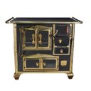 Ver imagem 6 de FOGAO A LENHA N 1 PRINCESS PRETO GOLD COM TAMPA SD