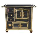 Ver imagem 1 de FOGAO A LENHA N 1 PRINCESS PRETO GOLD COM TAMPA SD