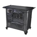 Ver imagem 2 de FOGAO A LENHA N 1 PRINCESS PRETO ONIX COM TAMPA SD