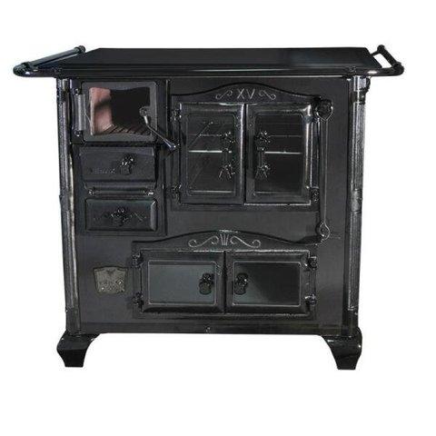 FOGAO A LENHA N 1 PRINCESS PRETO ONIX COM TAMPA SD