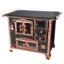 Ver imagem 7 de FOGAO A LENHA N 2 PRINCESS PRETO ROSE GOLD COM TAMPA SE