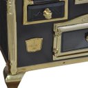 Ver imagem 5 de FOGAO A LENHA N 2 PRINCESS PRETO GOLD COM TAMPA SE