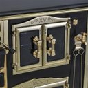 Ver imagem 3 de FOGAO A LENHA N 2 PRINCESS PRETO GOLD COM TAMPA SE