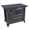 FOGAO A LENHA N 2 PRINCESS PRETO ONIX COM TAMPA SE - 2