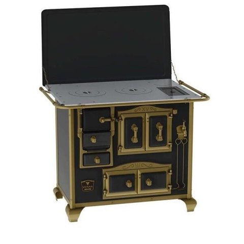 FOGAO A LENHA N 2 GAB IMPERADOR PRETO COM TAMPA - SD