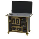 Ver imagem 7 de FOGAO A LENHA N 2 GAB IMPERADOR PRETO COM TAMPA - SD