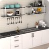 Prateleira Estilo Industrial Cozinha de Parede GND BP 120cm - 4
