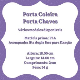 Porta Coleira/chaves Cachorro Border Collie - 7