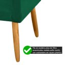 Ver imagem 3 de Poltrona para Penteadeira Camarim Nina Suede Verde Militar