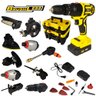 Kit Furadeira Bateria 20v Multifuncional 10 em 1 Brushless Evfm-10 Evald-bivolt - 6