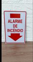 Ver imagem 4 de Kit 2 Placa de Sinalização Alarme de Incendio 20 X 30 Cm
