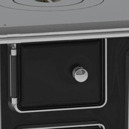 FOGAO A LENHA N 1 PRETO SEM TAMPA - SD - 8