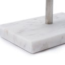 Ver imagem 4 de Escultura Love Prata com Base em Mármore 20x18x10 Cm