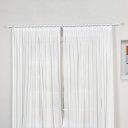 Ver imagem 1 de Kit Varão para Cortinas 2.00 Metros 19mm - Branco