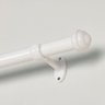 Kit Varão para Cortinas 2.00 Metros 19mm - Branco - 3