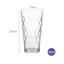 Ver imagem 3 de Jogo de 08 Copos Long Drink Vitrage 350 Ml Nadir