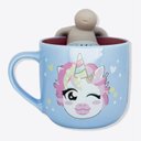 Ver imagem 1 de Caneca com Infusor 350ml Unicórnio Zonacriativa
