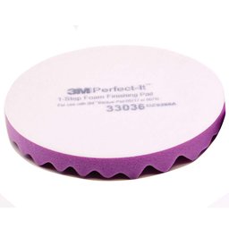Boina de Espuma Roxa Face Única 8" Perfect-It 3M - 2