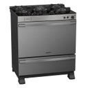 Ver mais imagens de Fogao 5 Bocas Venax Palladio Vitreo Inox Gas Glp 127 V