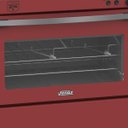 Ver imagem 7 de Fogao 5 Bocas Venax Gaudi Vetro Vitreo Vermelho Gas GLP 127 V