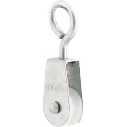 Roldana plástica 2cm com olhal 10kg - Vonder - 1