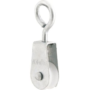 Roldana plástica 2cm com olhal 10kg - Vonder