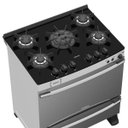Ver imagem 6 de Fogao 5 Bocas Venax Palladio Vitreo Branco Gas Glp 220 V