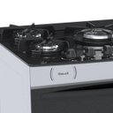 Ver imagem 3 de  Fogao 5 Bocas Venax Gaudi Vitreo Branco Gas GLP
