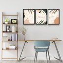 Ver imagem 3 de Conjunto Quadro Decorativo Grande Sala Quarto Escritório