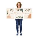 Ver imagem 4 de Conjunto Quadros Decorativos Moldura Parede Sala Quarto 3 pç